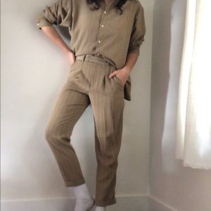 Japanese top and bottom set